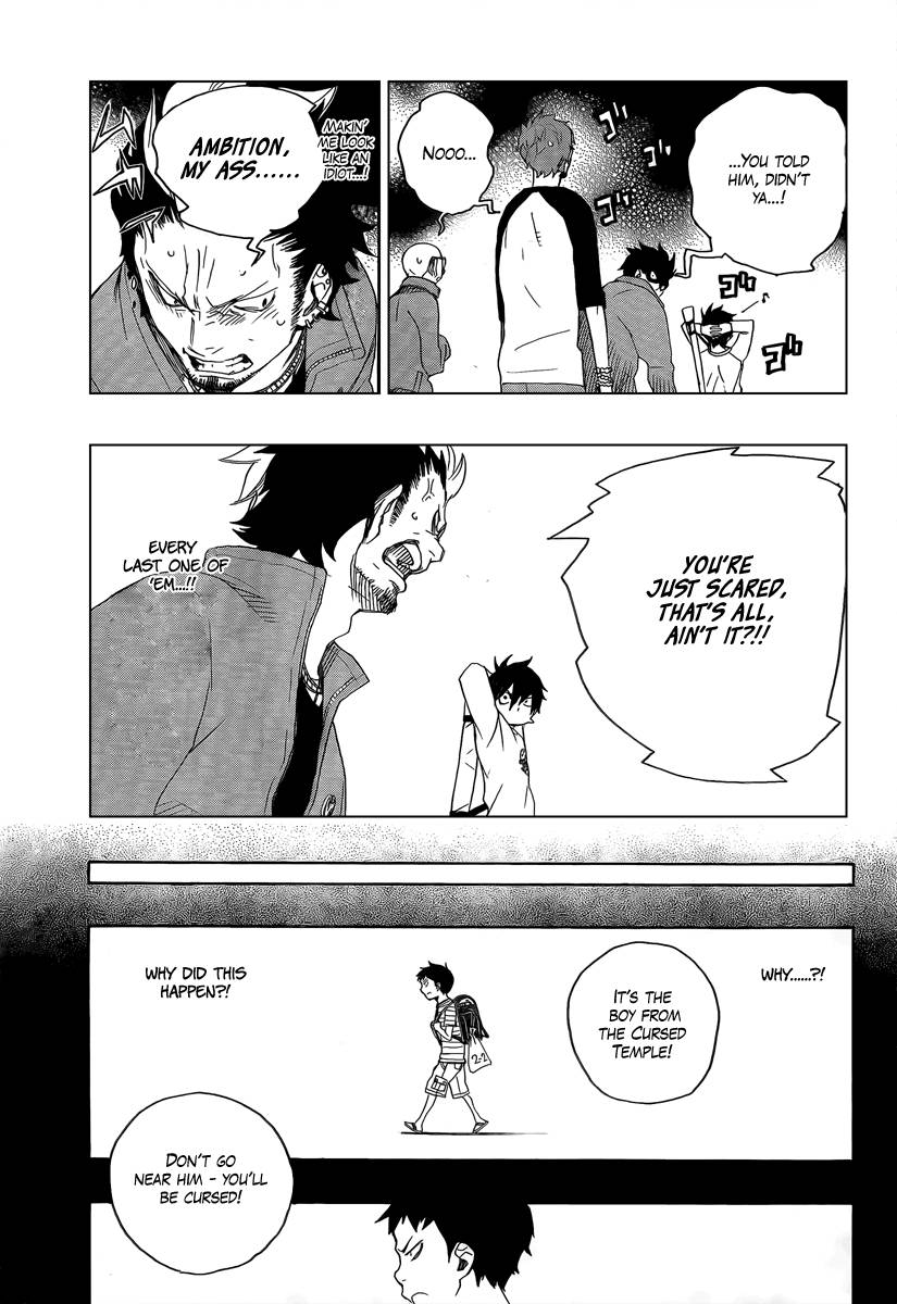 Ao no Exorcist Chapter 4 29